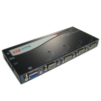 REXTRON 렉스트론 UMH-4 4포트 USB KVM스위치