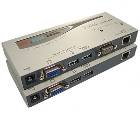 REXTRON 렉스트론 EUC-221C KVM CAT5 Extender  USB타입