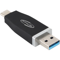 넷메이트 NMU-GR359 USB3.0 Micro SD 2 in 1 멀티 카드리더기(USB3.0 & Type C)