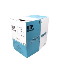 NETmate 강원전자 NMC-UTP27T CAT.6 UTP 보급형 케이블 305m (단선/레드)