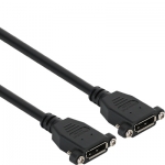 넷메이트 NM-DPG06 DisplayPort F/F 연장 판넬형 케이블 1m