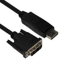 NETmate 강원전자 DC-D4 (Black) DisplayPort to DVI 케이블 1.8m