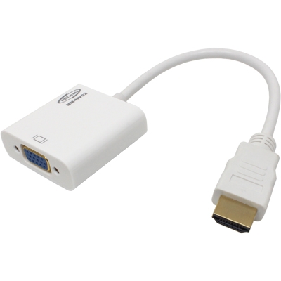 넷메이트 NM-HV02 HDMI to VGA(RGB)+Stereo 컨버터(케이블 타입/무전원)