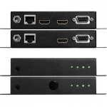 넷메이트 HDMI-EXW HDMI+RS232 1:1 리피터(로컬 + 리모트)(100m)(IR 컨트롤)