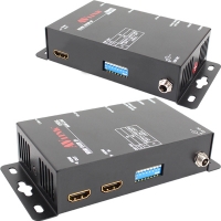 넷메이커 HDMI-ENW HDMI-ENW HDMI+RS232 1:1 리피터(로컬 + 리모트)(Ethernet Base 100m)