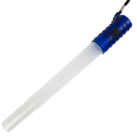 NETmate 강원전자 NM-KHT037 LED 손전등 겸용 경광봉(블루)