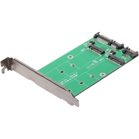 NETmate 강원전자 NM-NGB2 2포트 SATA M.2(NGFF) SSD to SATA 컨버터(SSD미포함)
