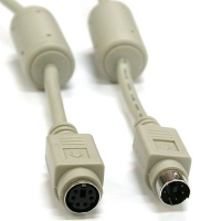 NETmate 강원전자 NMC-PS230F PS2 연장(M/F) Cable(노이즈 필터) 30m