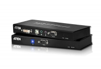 에이텐 CE600-AT-K  DVI USB KVM연장기 리피터 원격제어 모니터링 RS232시리얼지원