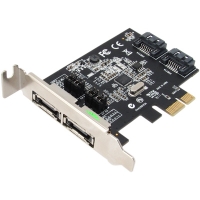 NETmate 강원전자 A-480 SATA3(eSATA) 2포트 PCI Express 카드(Asmedia)(슬림PC겸용)