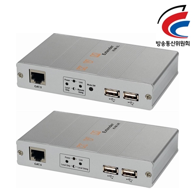 NETmate 강원전자 KVM-EU USB KVM 리피터(최대 180m)