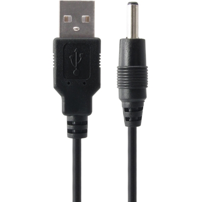 넷메이트 NMC-UP14 USB 전원 케이블 1m (3.5x1.4mm/0.5W/블랙)