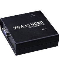 NETmate 강원전자 VH-01 VGA(RGB) + Stereo to HDMI 컨버터