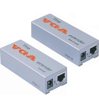 NETmate 강원전자 VGA-E VGA 1:1 리피터(로컬 + 리모트)(180m)