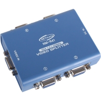NETmate 강원전자 NM-R41 VGA(RGB) 1:4 모니터 분배기(250MHz)