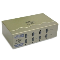 NETmate 강원전자 VAS-814PF 초고해상도 1:4 모니터 분배기(오디오기능포함)