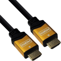 NETmate 강원전자 NMC-HM01GN HDMI 1.4 Gold Metal 케이블 1m (FullHD 3D)