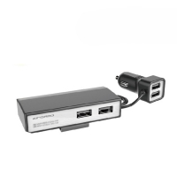 Coms 컴스 DL4164 차량용 시거/USB 멀티포트 DL-740 / 4구 멀티충전기