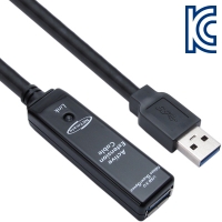 NETmate 강원전자 CBL-302-30M USB3.0 리피터 30m (전원 아답터 포함)