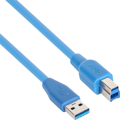 NETmate 강원전자 CBL-HFPD302-2M USB3.0 High-Flex AM-BM 케이블 2m