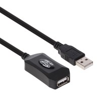 넷메이트 KW-240C USB2.0 무전원 리피터 7m (Terminus)