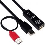 NETmate 강원전자 CBL-203A-20M USB2.0 무전원 리피터 New 20m