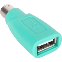 NETmate 강원전자 NM-UG206 USB to PS/2 젠더 (그린)