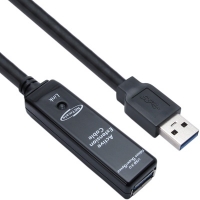 NETmate 강원전자 CBL-302-5M USB3.0 리피터 5m (전원 아답터 포함).