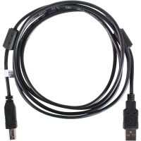 NETmate 강원전자 NMC-UB218C USB2.0 A-B 케이블 1.8m (블랙/노이즈필터)