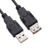 NETmate 강원전자 NMC-UF210BK USB2.0 연장케이블 1m (블랙)