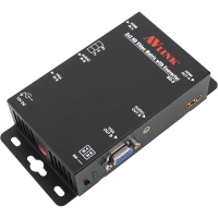 NETmate 강원전자 SD-3 멀티포맷 2:2 매트릭스 분배기(입/출력 HDMI & VGA)