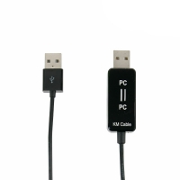 Coms 컴스 DM187 USB 스마트 KM LINK 케이블(PC to PC) /키보드&마우스공유, 데이터전송 지원