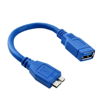 Coms 컴스 SP963 USB 3.0 OTG 케이블 / Micro USB(B), 10cm (S5/노트3)