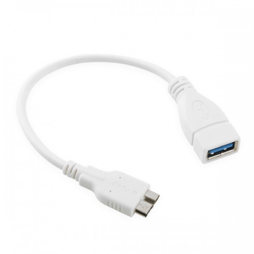 Coms 컴스 IT579 USB 3.0 OTG 케이블 (Micro M/F), White