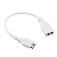 Coms 컴스 IT579 USB 3.0 OTG 케이블 (Micro M/F), White