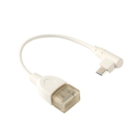 Coms 컴스 SP587 스마트폰 OTG 젠더-Micro USB(M)/USB A(F), 화이트