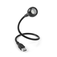 Coms 컴스 BU139  USB 램프(라인형) Super LED/1W/Black/Flexible
