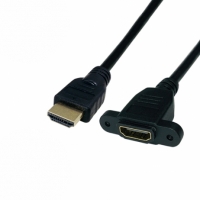 랜스타 LS-HDMI-SMF-3M HDMI 판넬형 케이블(나사 포함), 3M
