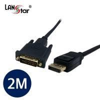 랜스타 LS-DP29-2M DisplayPort (디스플레이포트) to DVI 케이블 2M