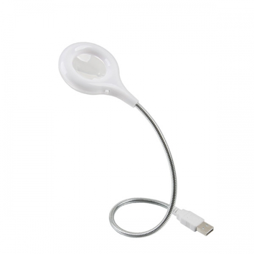 Coms 컴스 ITB839 USB 램프(라인형) 18LED/White, 돋보기 기능