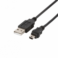 랜스타 LS-USB-AM5P-1M USB2.0미니케이블, USB A／M-5PIN Mini 1M