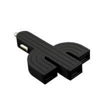 Coms 컴스 IT656  USB 전원(DC 시가잭), USB 3P, 4.1A, black
