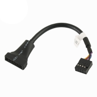 Coms 컴스 SP593 USB 포트 3.0 변환 젠더(20P -> 9P)