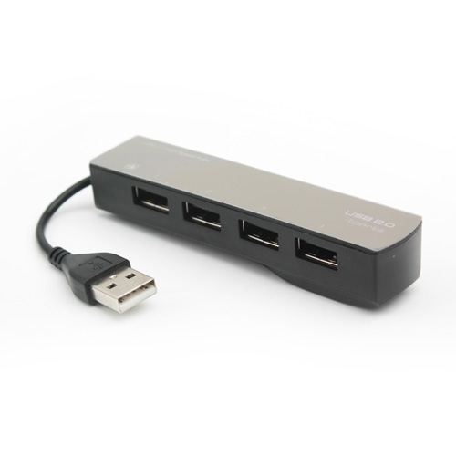 Coms 컴스 IT753 USB 허브 2.0 (4P/I형), 케이블 내장