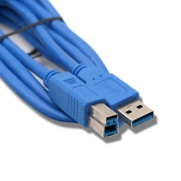 Coms 컴스 C3513 USB 3.0 케이블(청색/AB형). 1.8M