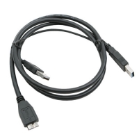 Coms 컴스 BS587 USB 3.0 Micro B 케이블(외장하드 전용), 60cm