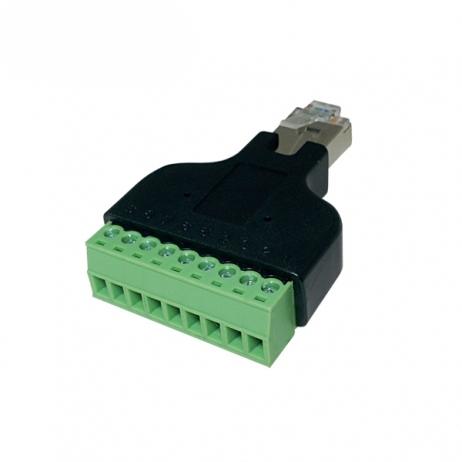 랜스타 LS-RJ45UTP-8P RJ45 UTP Screw 터미널 변환 젠더