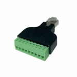 랜스타 LS-RJ45UTP-8P RJ45 UTP Screw 터미널 변환 젠더