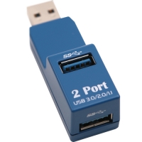 Coms 컴스 NA474 USB 허브 3.0, (2P/무전원) 2포트