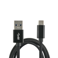 Coms 컴스 IE106 USB 3.1 Type C 케이블(고속충전/3A) 1.5M / Black